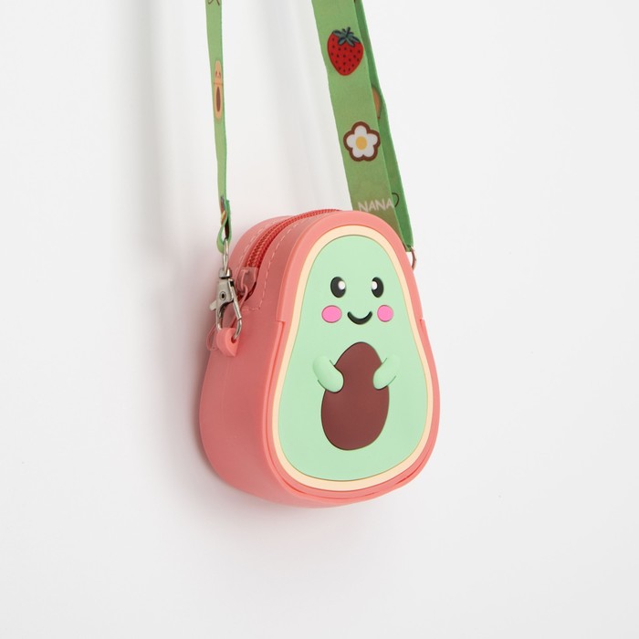 Сумка детская на молнии, цвет персиковый 
Сумка детская на молнии, цвет персиковый