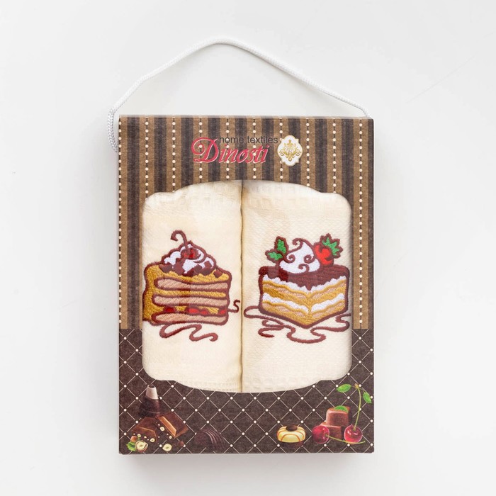 Набор вафельных полотенец Шоколадная фантазия 47х60 см, 100% хл, 2 шт
Набор вафельных полотенец Шоколадная фантазия 47х60 см, 100% хл, 2 шт