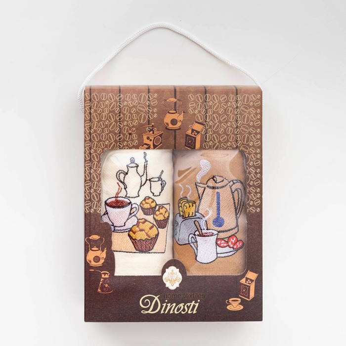 Набор вафельных полотенец Время кофе 47х60 см, 100% хл, 2 шт
Набор вафельных полотенец Время кофе 47х60 см, 100% хл, 2 шт