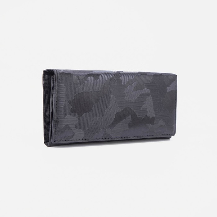 Кошелёк на магнитах, цвет чёрный 
Кошелёк на магнитах, цвет чёрный