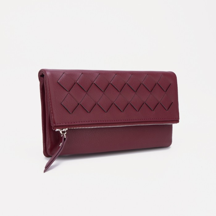 Кошелёк на магнитах, цвет бордовый
Кошелёк на магнитах, цвет бордовый