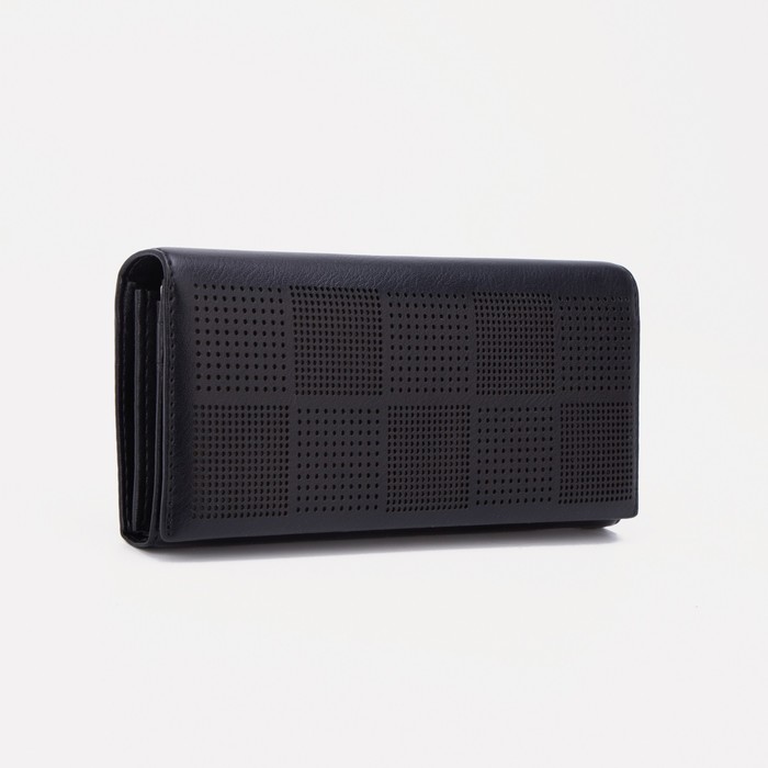 Кошелёк на магнитах, цвет чёрный 
Кошелёк на магнитах, цвет чёрный