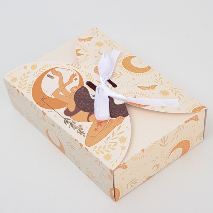 Коробка сборная «Следуй за мечтой», 22 × 15 × 6 см
Коробка сборная «Следуй за мечтой», 22 × 15 × 6 см