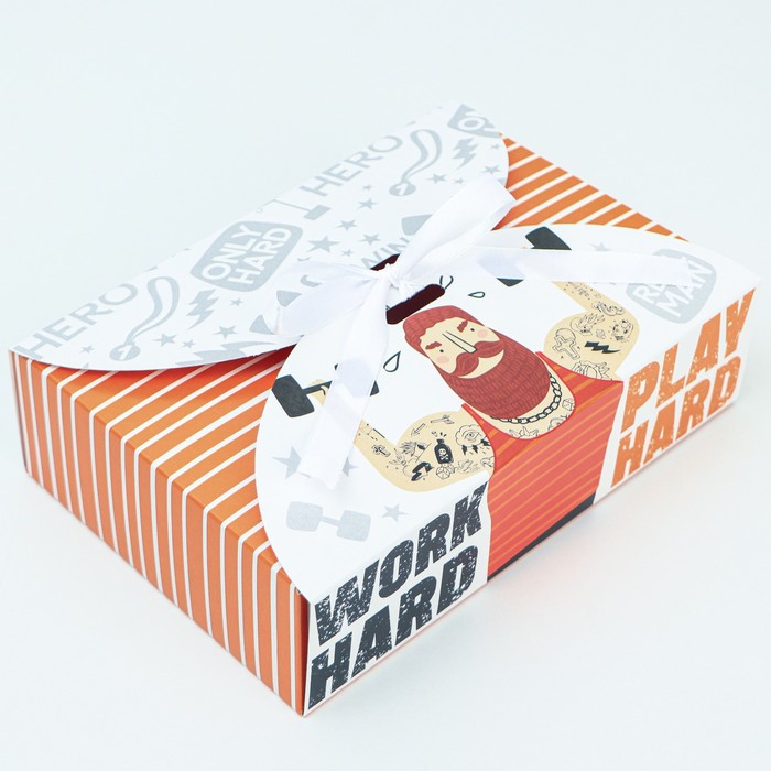 Коробка сборная «Самому сильному», 22 × 15 × 6 см
Коробка сборная «Самому сильному», 22 × 15 × 6 см