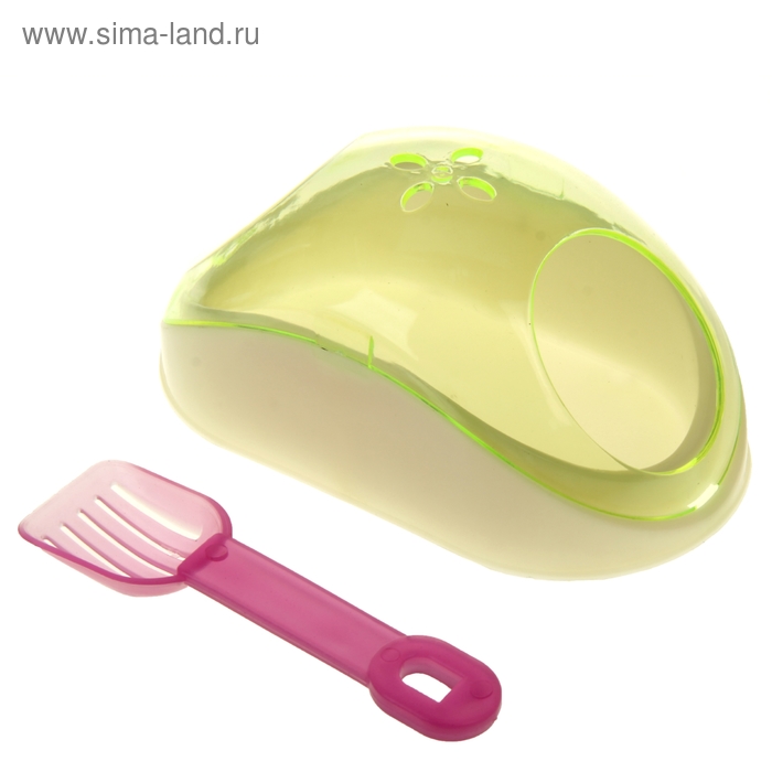 Туалет-туннель с лопаткой для грызунов, 15,4 х 8,3 см, микс цветов
Туалет-туннель с лопаткой для грызунов, 15,4 х 8,3 см, микс цветов