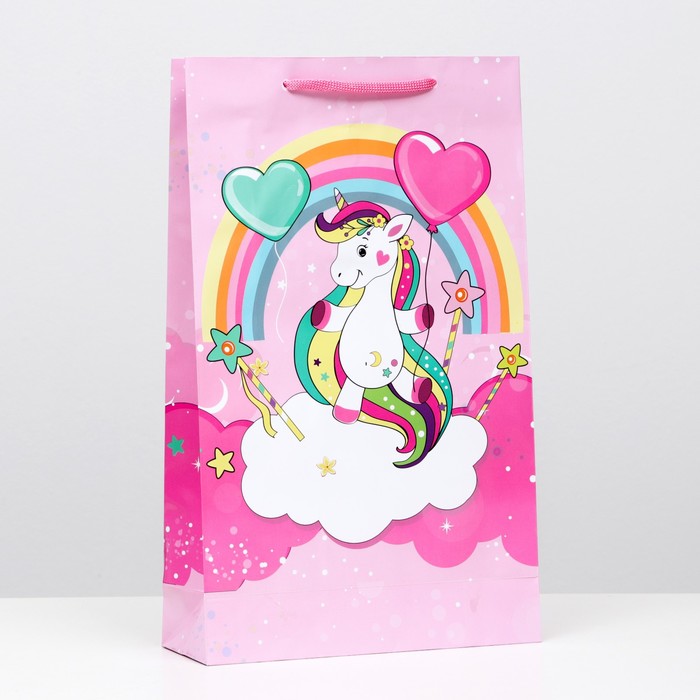 Пакет ламинированный "Единорожка", 40,5 х 24,8 х 9 см
Пакет ламинированный "Единорожка", 40,5 х 24,8 х 9 см