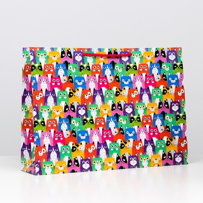 Пакет ламинированный "Котики", 38 х 53,5 х 13 см
Пакет ламинированный "Котики", 38 х 53,5 х 13 см