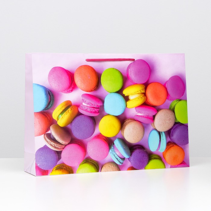 Пакет ламинированный "Макаруны", 38 х 53,5 х 13 см
Пакет ламинированный "Макаруны", 38 х 53,5 х 13 см