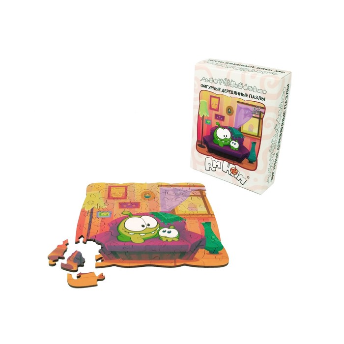 Фигурный деревянный пазл «Ам Ням»
Фигурный деревянный пазл «Ам Ням»