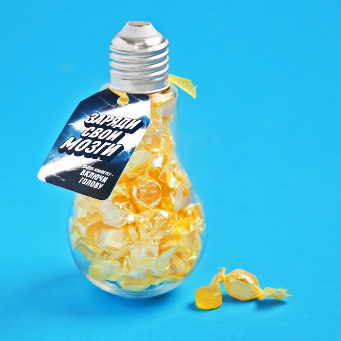 Леденцы «Заряди свои мозги», 50 г.
Леденцы «Заряди свои мозги», 50 г.