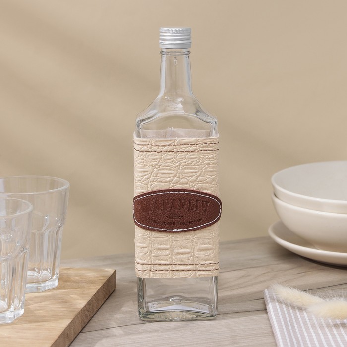 Бутылка стеклянная «Магарыч. Роса», 500 мл, чехол бежевый
Бутылка стеклянная «Магарыч. Роса», 500 мл, чехол бежевый