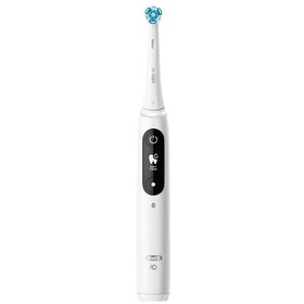 Электрическая зубная щётка Oral-B iO 7 White Alabaster, 5 режимов, Bluetooth, АКБ, type 3771 76124
Электрическая зубная щётка Oral-B iO 7 White Alabaster, 5 режимов, Bluetooth, АКБ, type 3771 76124