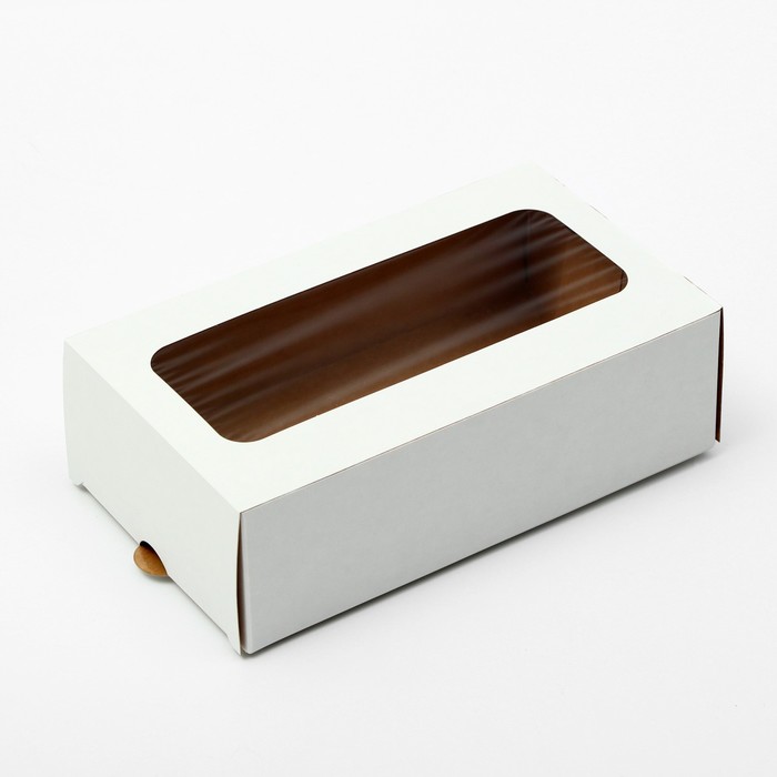 Коробка для макарун, белая, на 12 шт, 18 х 11 х 5,5 см
Коробка для макарун, белая, на 12 шт, 18 х 11 х 5,5 см
