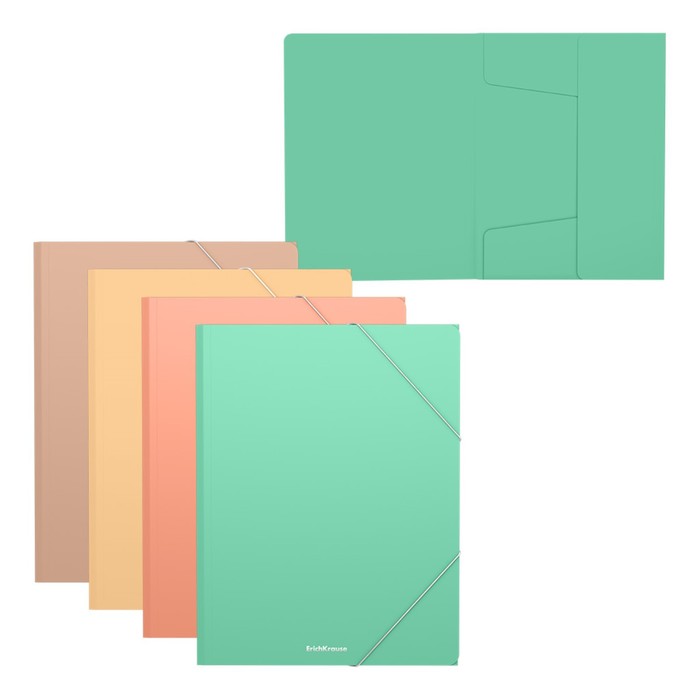 Папка на резинке для тетрадей A5+, 600 мкм, ErichKrause Matt Powder, до 300 листов, микс
Папка на резинке для тетрадей A5+, 600 мкм, ErichKrause Matt Powder, до 300 листов, микс