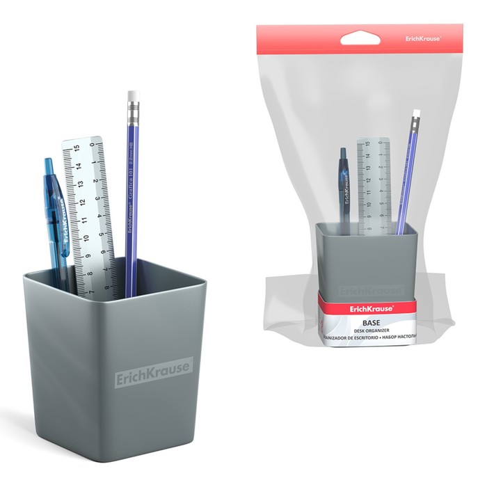 Набор настольный ErichKrause Base Ice Metallic, 3 предмета, серебряный
Набор настольный ErichKrause Base Ice Metallic, 3 предмета, серебряный