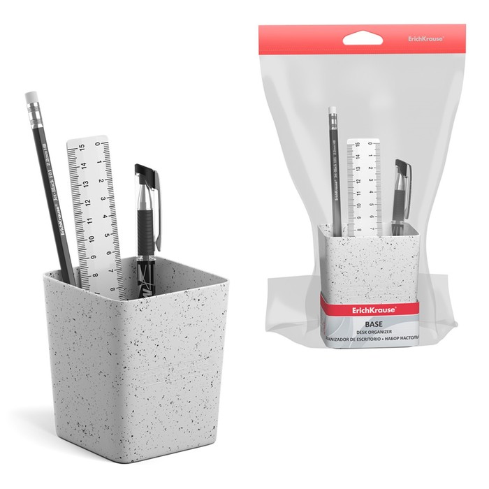 Набор настольный ErichKrause Base Grains, 3 предмета, белый
Набор настольный ErichKrause Base Grains, 3 предмета, белый