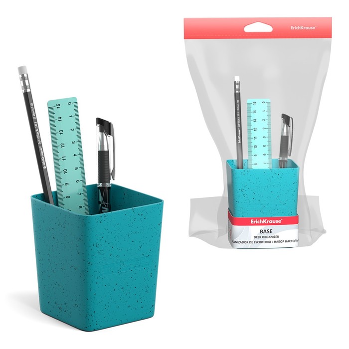 Набор настольный ErichKrause Base Grains, 3 предмета, бирюзовый
Набор настольный ErichKrause Base Grains, 3 предмета, бирюзовый