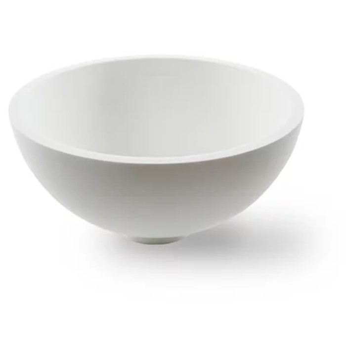 фото Раковина montebianco nemi due, накладная, круглая, 29 х 29 х 14,5 см, белая матовая