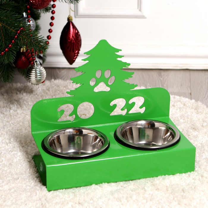 Кормушка напольная металл. д/ животных, золотая "Ёлочка 2022" 350мл
Кормушка напольная металл. д/ животных, золотая "Ёлочка 2022" 350мл