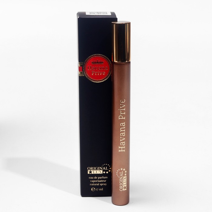 Парфюмерная вода-ручка Orig Lux Havana Prive, 17 мл
Парфюмерная вода-ручка Orig Lux Havana Prive, 17 мл