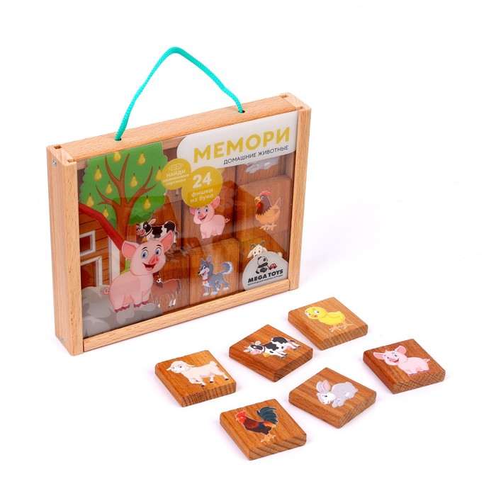 Игра настольная «Мемори» Домашние животны, 16 шт.
Игра настольная «Мемори» Домашние животны, 16 шт.