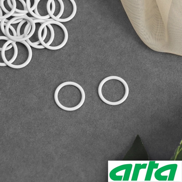 Кольцо для бретелей, металлическое, 10 мм, 50 шт, цвет сумрачно белый
Кольцо для бретелей, металлическое, 10 мм, 50 шт, цвет сумрачно белый