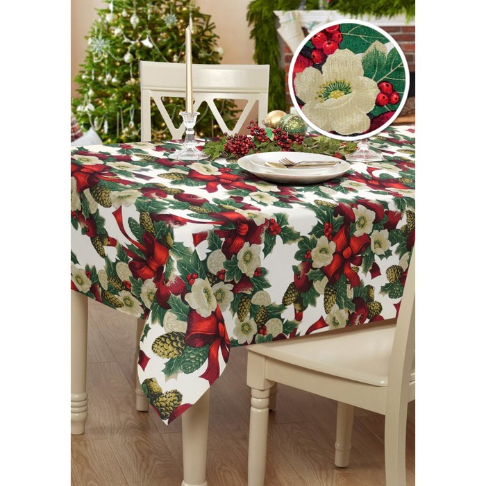 Скатерть «Рождество» - М, размер 136х240 см
Скатерть «Рождество» - М, размер 136х240 см