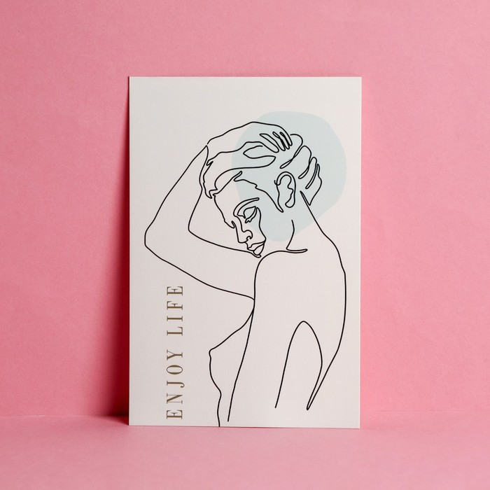 Почтовая карточка «Нежность», 10 × 15 см
Почтовая карточка «Нежность», 10 × 15 см