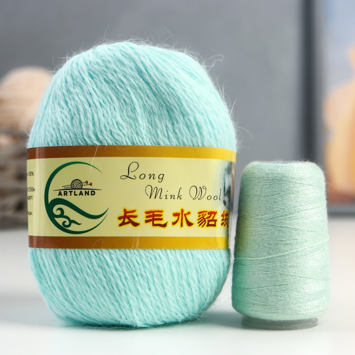 Пряжа Норка длинноворсовая 100% пух норки 50 г/350 м+нитки (36 айсберг)
Пряжа Норка длинноворсовая 100% пух норки 50 г/350 м+нитки (36 айсберг)