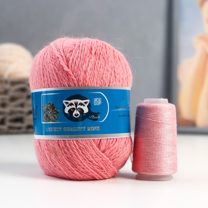 Пряжа "Mink wool" 90% пух норки,10% полиамид 350м/50гр + нитки (872 - персик)
Пряжа "Mink wool" 90% пух норки,10% полиамид 350м/50гр + нитки (872 - персик)