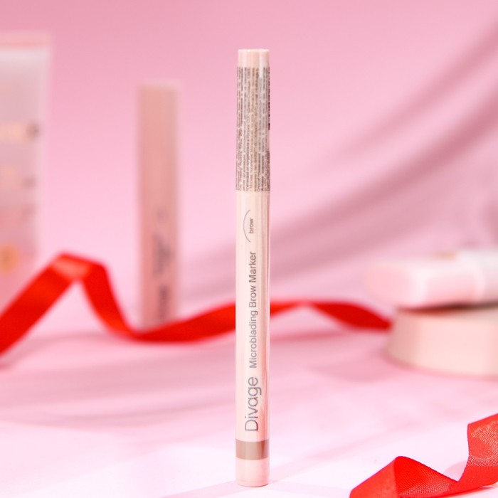 Стойкий маркер для бровей Divage с эффектом Microblading, тон №01
Стойкий маркер для бровей Divage с эффектом Microblading, тон №01