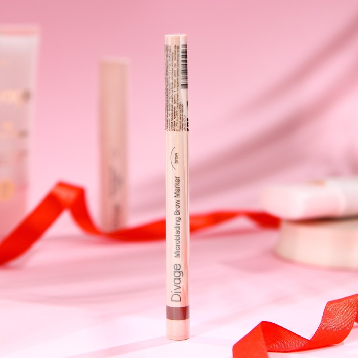 Стойкий маркер для бровей Divage с эффектом Microblading, тон №02
Стойкий маркер для бровей Divage с эффектом Microblading, тон №02