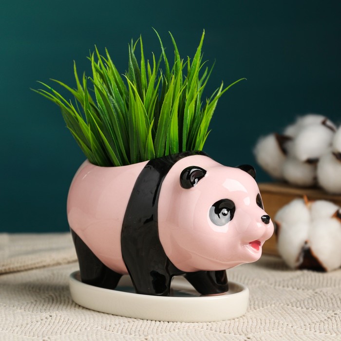 Горшок "Панда" 15х8х9см, розовый
Горшок "Панда" 15х8х9см, розовый