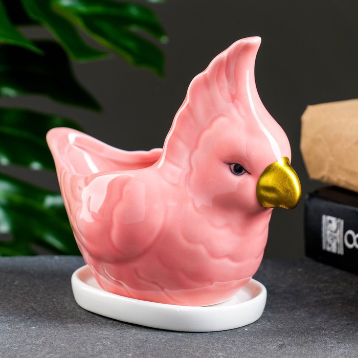 Горшок "Попугай" 15*8*12см розовое
Горшок "Попугай" 15*8*12см розовое