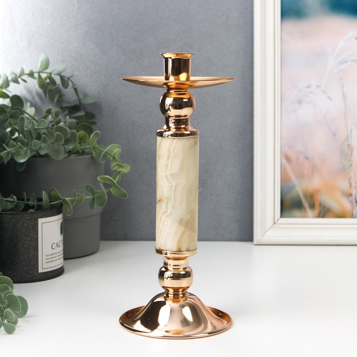 Подсвечник металл, нефрит на 1 свечу "С разводами" 25х11х11 см
Подсвечник металл, нефрит на 1 свечу "С разводами" 25х11х11 см