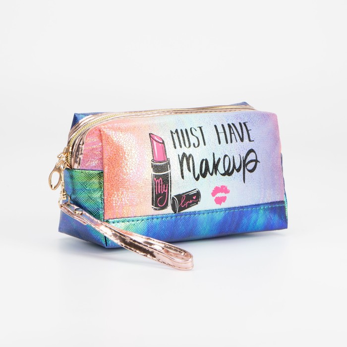 Косметичка на молнии, с ручкой, цвет зелёный
Косметичка на молнии, с ручкой, цвет зелёный