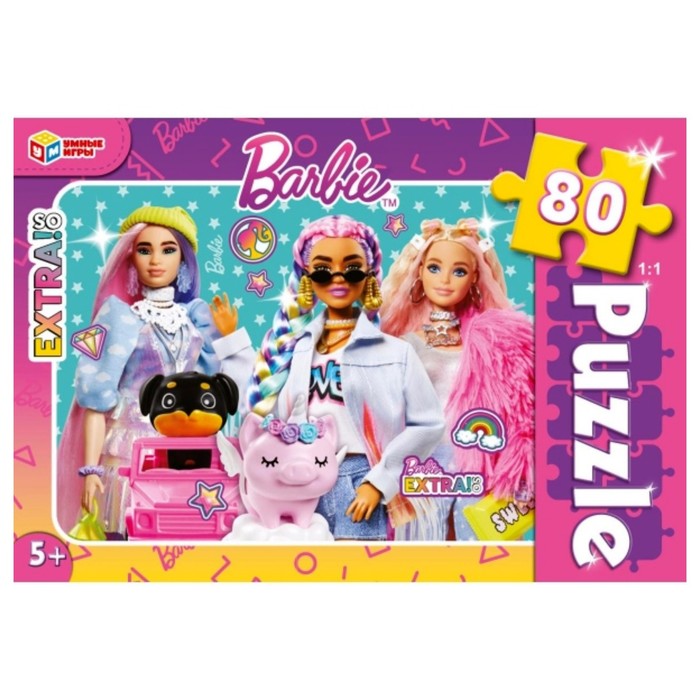 Пазлы «Барби», 80 элементов
Пазлы «Барби», 80 элементов