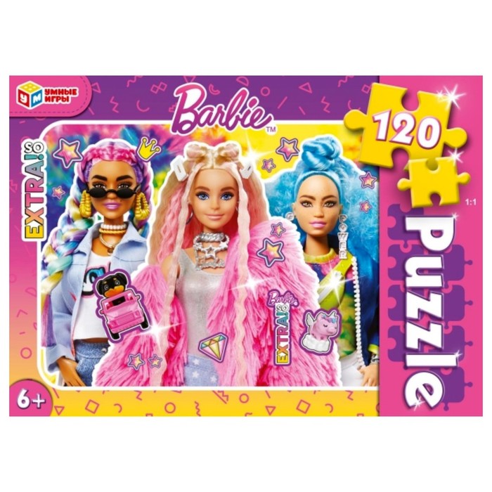 Пазлы «Барби», 120 элементов
Пазлы «Барби», 120 элементов