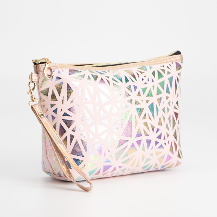 Косметичка на молнии, цвет розовый
Косметичка на молнии, цвет розовый