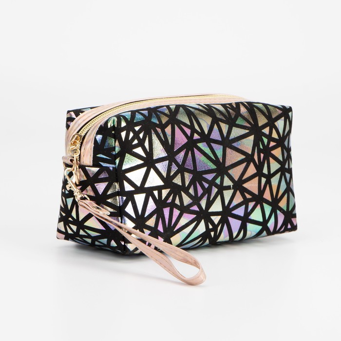 Косметичка дорожная, отдел на молнии, цвет чёрный
Косметичка дорожная, отдел на молнии, цвет чёрный