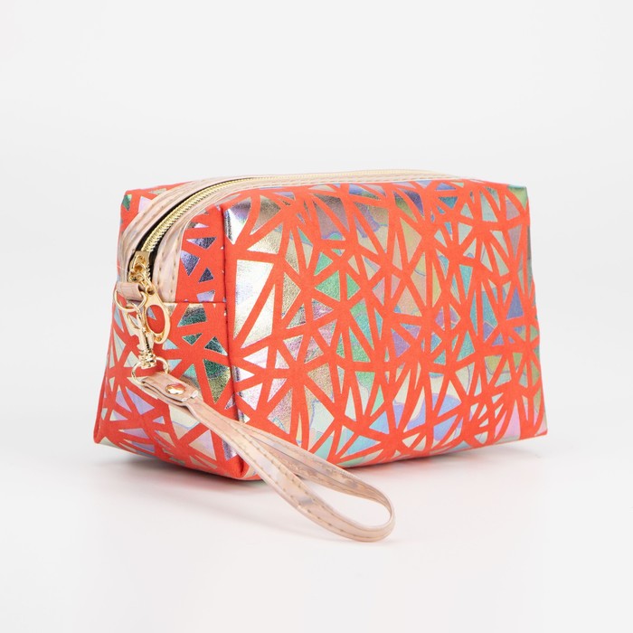 Косметичка на молнии, цвет красный
Косметичка на молнии, цвет красный