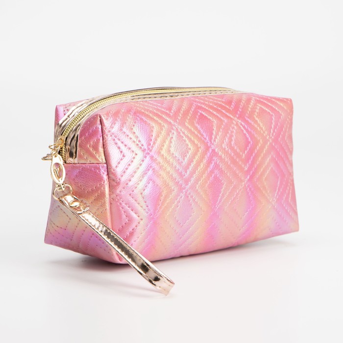 Косметичка на молнии, цвет малиновый
Косметичка на молнии, цвет малиновый