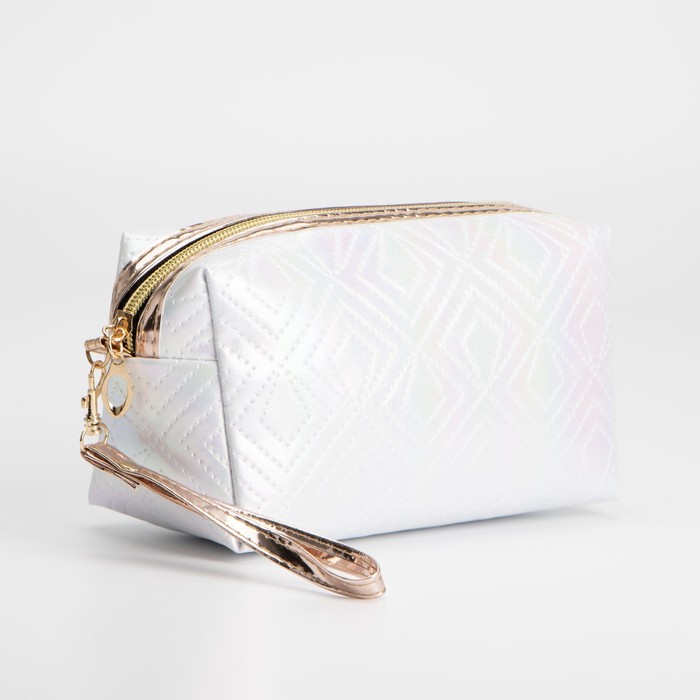 Косметичка на молнии, цвет белый
Косметичка на молнии, цвет белый