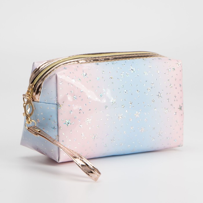 Косметичка на молнии, цвет голубой
Косметичка на молнии, цвет голубой