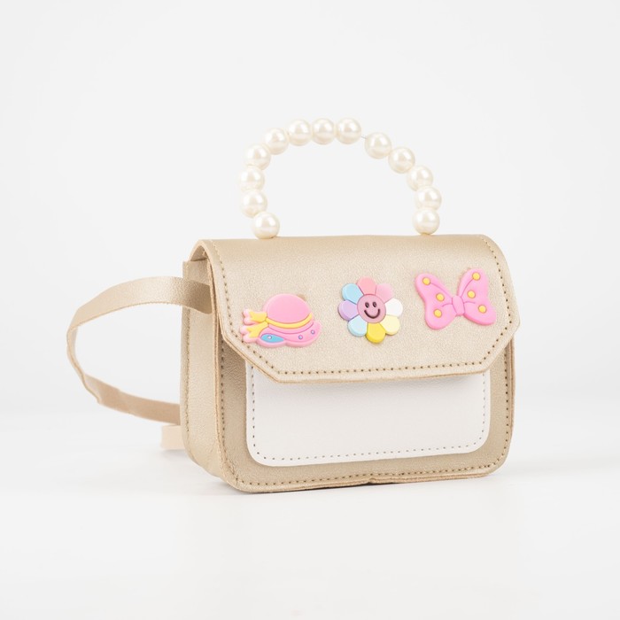 Сумка детская на магните, цвет золотой 
Сумка детская на магните, цвет золотой