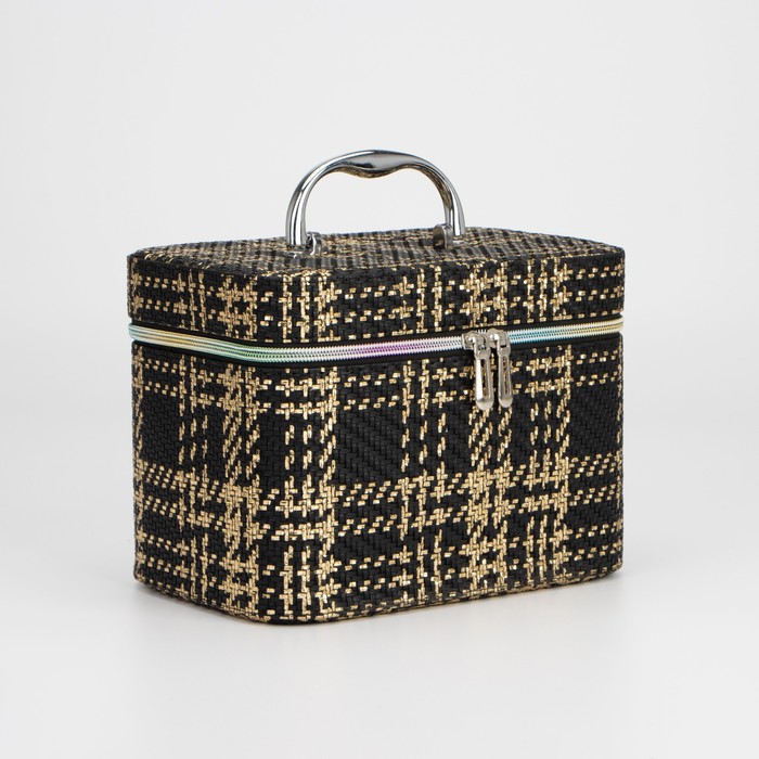 Набор косметичек 3 в 1 на молниях, цвет чёрный 
Набор косметичек 3 в 1 на молниях, цвет чёрный