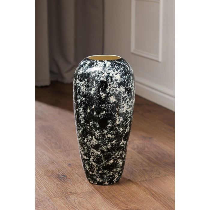 Ваза напольная "Аурика", под мрамор, синяя, керамика, 44 см 
Ваза напольная "Аурика", под мрамор, синяя, керамика, 44 см