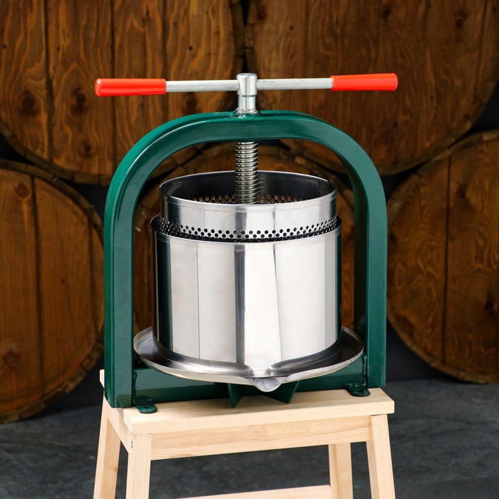 Пресс винтовой для отжима, "ЛАН", 10 л
Пресс винтовой для отжима, "ЛАН", 10 л