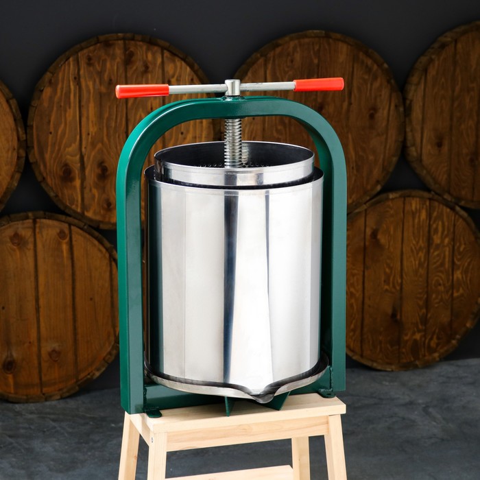 Пресс винтовой для отжима, "ЛАН", 25 л
Пресс винтовой для отжима, "ЛАН", 25 л