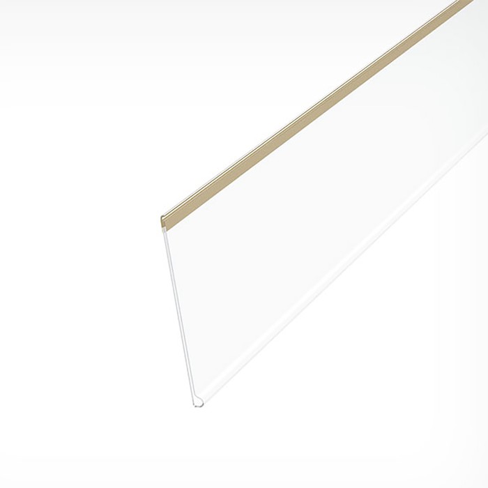 Ценникодержатель полочный самоклеящийся DBR60, 1000 мм., цвет белый 
Ценникодержатель полочный самоклеящийся DBR60, 1000 мм., цвет белый